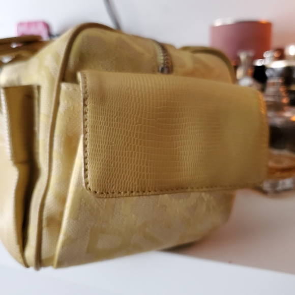 DKNY VINTAGE LOGO CANVAS HANDBAG - Picture 3 of 11